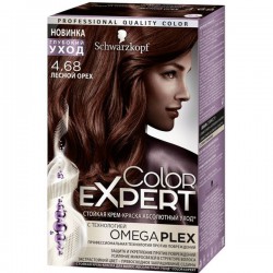 Крем-краска для волос, Color Expert (Колор Эксперт) 167 мл 4.68 Лесной орех