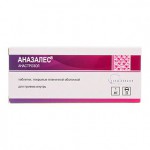 Аназалес, таблетки покрытые пленочной оболочкой 1 мг 28 шт