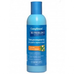 Тоник для лица Compliment Ноу проблем для очищения пор с маслом чайного дерева 200 мл