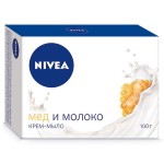 Крем-мыло, Nivea (Нивея) 100 г Мед и молоко