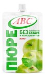 Пюре, ABC (АВС) 200 г без сахара и консервантов яблоко дой-пак