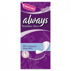 Прокладки женские ежедневные Always нормал 20 шт.
