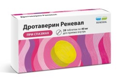 Дротаверин Реневал табл. 40 мг 28 шт.