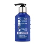 Гель после бритья мужской, Viking (Викинг) 200 мл 3в1 антистресс свежесть ментола флакон с помпой-дозатором