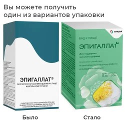 Эпигаллат 60 шт. капс. 500 мг