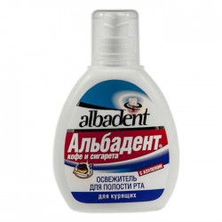 Освежитель для полости рта Альбадент кофе сигарета 35 мл