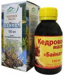 Масло кедровое Байкал 50 мл