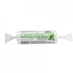 Аскорбин Ка форте, таблетки жевательные 10 шт брусника