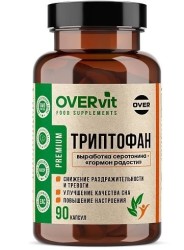Триптофан OVERvit БАД 90 шт. капс.