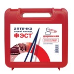 Аптечка первой помощи, Фэст р. 205х205х70мм арт. 1294 дорожная состав №2 футляр №6 (полистирол)