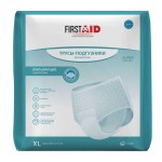 Трусы-подгузники для взрослых, Firstaid (Ферстэйд) р. XL 10 шт супер