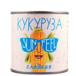 Кукуруза, Sunfeel (Санфил) 340 мл железн.банка