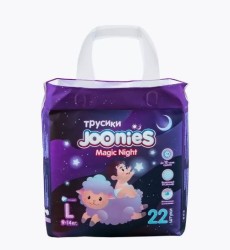 Подгузники-трусики 22 шт. Joonies Мэджик найт 9-14 кг р. L