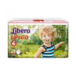 Подгузники-трусики 28 шт. Libero ап энд гоу экстра лардж 13-20 кг р. xl