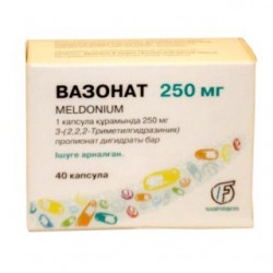Вазонат капс. 250 мг 40 шт.