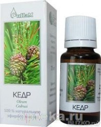 Масло кедровое эфирное 10 мл