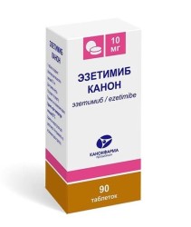 Эзетимиб Канон табл. 10 мг 90 шт.