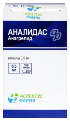Аналидас капс. 0.5 мг 100 шт.